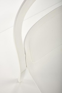 K490 krzesło plastik biały