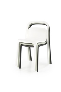 K490 krzesło plastik czarny