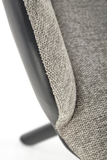 K494 chair, grey / black