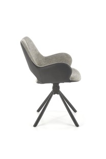 K494 chair, grey / black