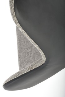 K494 chair, grey / black