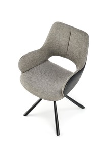 K494 chair, grey / black