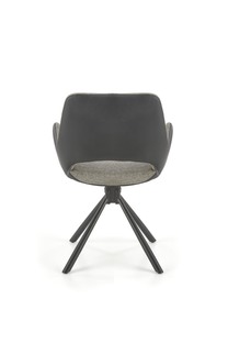 K494 chair, grey / black