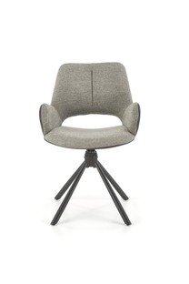 K494 chair, grey / black