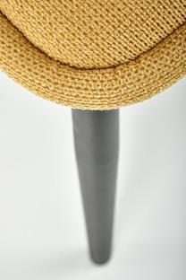 K496 krzesło musztardowy