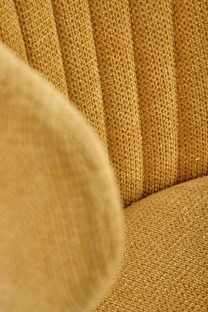 K496 krzesło musztardowy