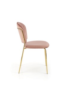 K499 krzesło różowy