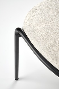 K507 krzesło kremowy