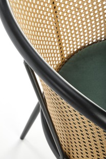 K508 chair, dark green