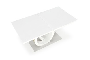 GALARDO extension table, white / gold