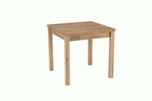 GRACJAN table, craft oak