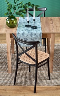 GRACJAN table, craft oak