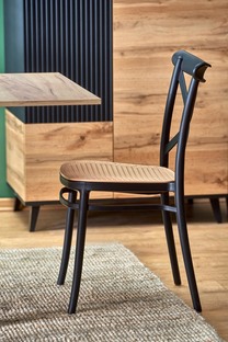 GRACJAN table, craft oak