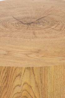 BROOKLYN-S c. table natural oak / black