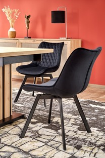 LAMELLO extension table, artisan oak / black