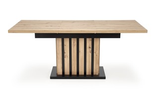 LAMELLO extension table, artisan oak / black