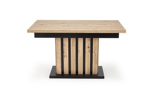 LAMELLO extension table, artisan oak / black