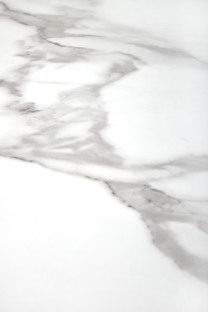 MORATA round table, white marble / black / gold