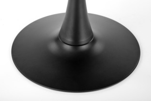 OLMO round table, walnut / black