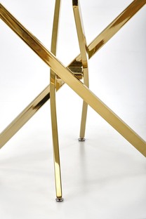 RAYMOND 2 table, black marble / gold