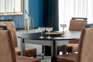 RINGO table, black / black