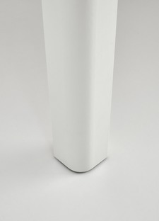 RINGO table, craft oak / white