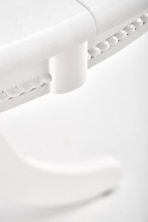 WILLIAM table color: white