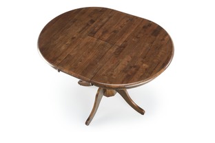 WILLIAM table color: dark walnut