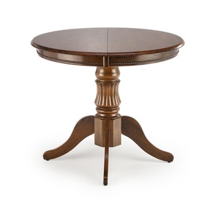WILLIAM table color: dark walnut