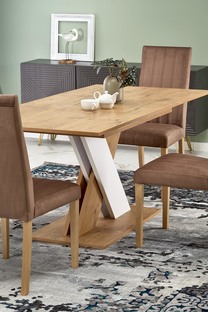 XARELTO extension table, lancelot oak / white