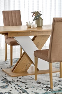 XARELTO extension table, lancelot oak / white