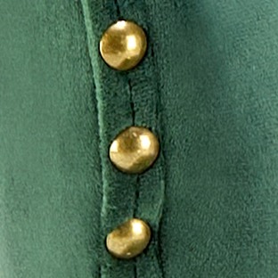 H117 bar stool, dark green