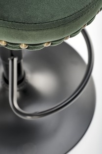 H117 bar stool, dark green