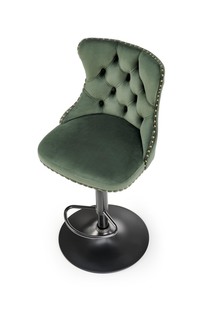H117 bar stool, dark green