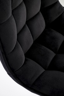 H120 bar stool, gold / black
