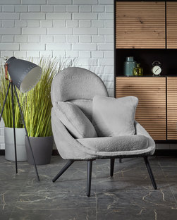 MERRY leisure chair, grey
