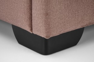 CONTINENTAL 2 łóżko 160 - beżowy (prostokąty) tap. Monolith 09