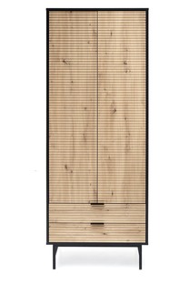 MURANO S-1 szafa dąb artisan/czarny