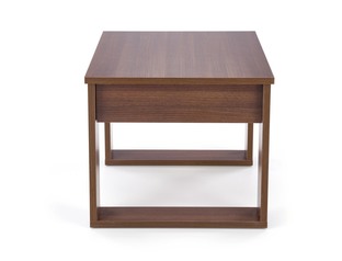 NEA SQUARE coffee table, dark walnut