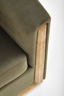 ENRICO fotel wypoczynkowy, zielony