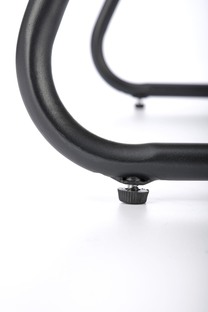 WHISPER leisure chair, black / natural