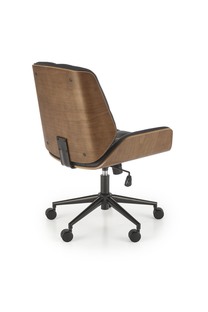 GAVIN chair, walnut / black
