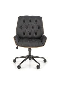 GAVIN chair, walnut / black