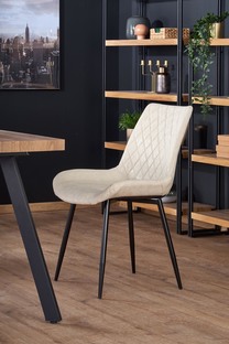 BERLIN extension table, walnut / black