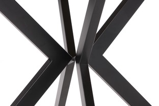 PERONI table golden oak/black