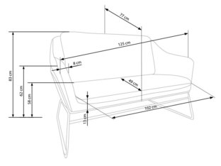SOFT 2 XL leisure chair