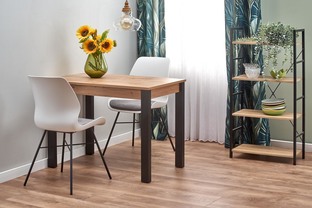 GINO table votan oak/black