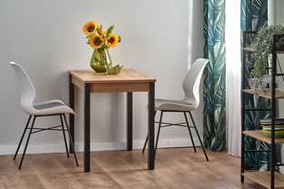 GINO table votan oak/black
