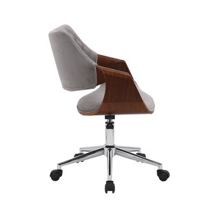 COLT office chair walnut/grey