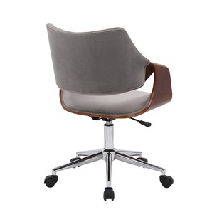COLT office chair walnut/grey